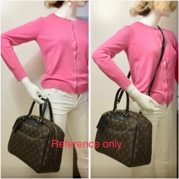 Louis Vuitton Monogram Deauville 2Way Handbag 👜 - Picture 2 of 14
